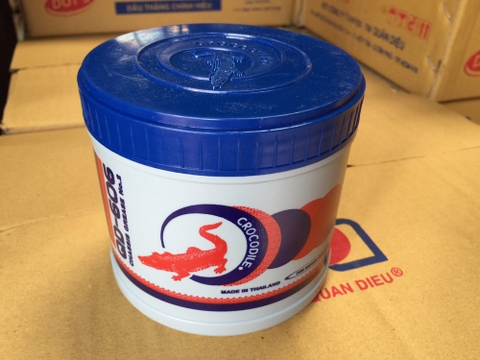 Mỡ bò chỉ cá sấu QD606 (lon 500g)