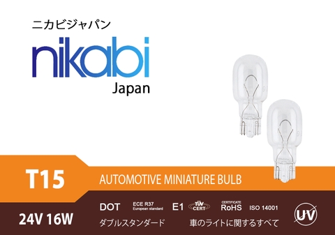 Bóng đèn T15 24V 16W NIKABI