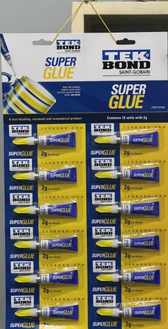 Keo dán sắt Tekbond (12 tuýp/vĩ)