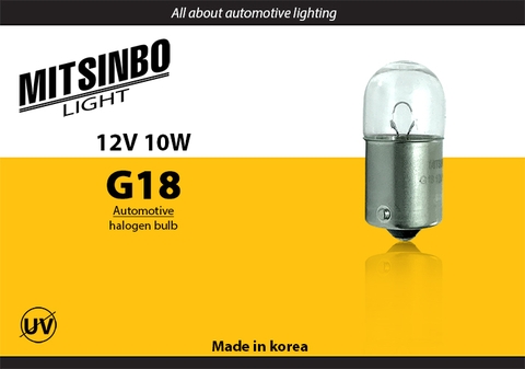 Bóng đèn G18 12V 10W MITSINBO