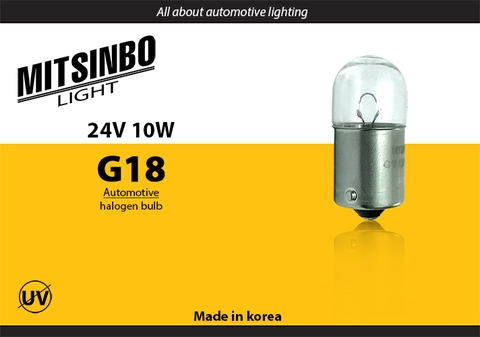 Bóng đèn G18 24V 10W MITSINBO