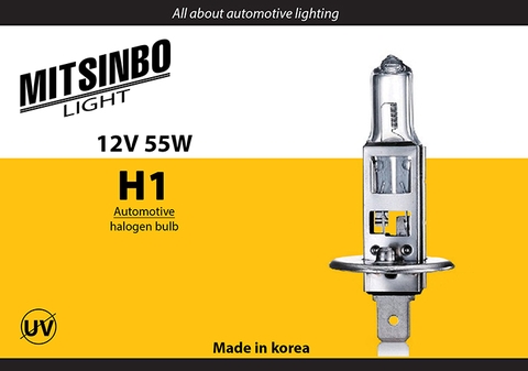 Bóng đèn Halogen H1 12V 55W MITSINBO
