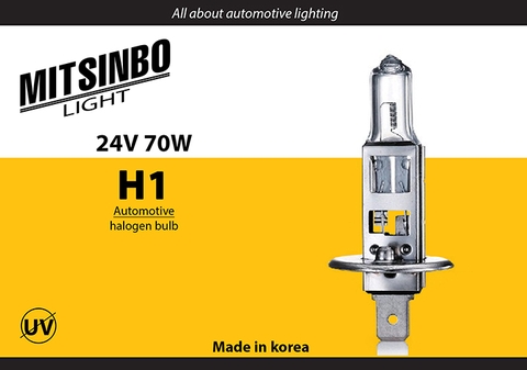 Bóng đèn Halogen H1 24V 70W MITSINBO