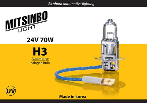 Bóng đèn Halogen H3 24V 70W MITSINBO
