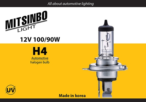 Bóng đèn Halogen H4 12V 100/90W MITSINBO