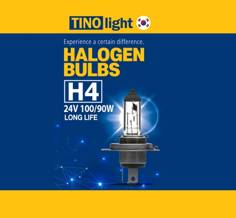 Bóng đèn Halogen H4 24V 100/90W TINO LIGHT