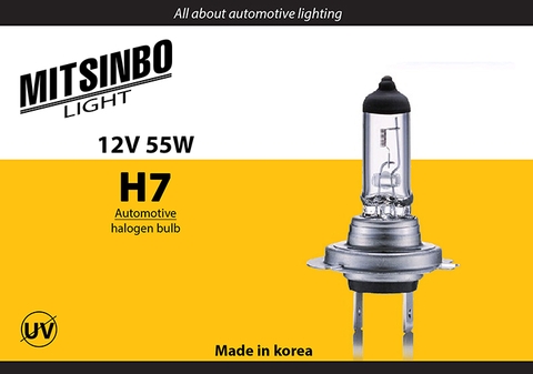 Bóng đèn Halogen H7 12V 55W MITSINBO