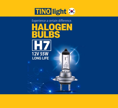 Bóng đèn Halogen H7 12V 55W TINO LIGHT