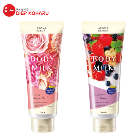 Sữa Dưỡng Thể Aroma Resort Kracie Body Milk 200g