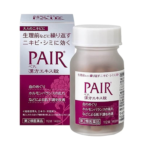 Viên Uống Trị Mụn Nội Tiết Pair Kanpo Extract Nhật bản 112 viên