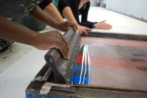 Saturday Studio and Hands-On Screenprinting Tour