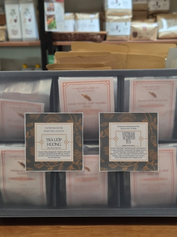 Set BST Trà Hương 6 loại - Trà Ướp Hoa & Oolong Việt Nam (Vietnam Scented tea) 6 types