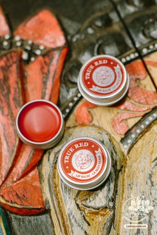 Son dưỡng môi thiên nhiên (không màu/ đỏ cam/ đỏ đất) - Lá Mây farm