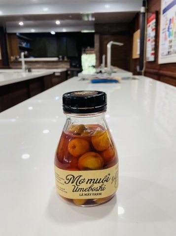 Mơ muối Umeboshi – Lá Mây Farm