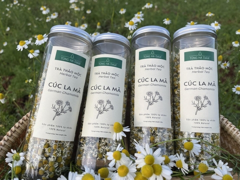 Trà hoa phối (Flower blended Tea) nhiều vị- Tùng Hạ