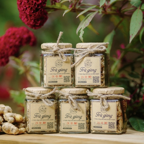 Trà gừng - Trà Gừng Lá Mây Farm