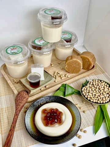 Tàu hủ ly trân châu cốt dừa Non GMO 140g