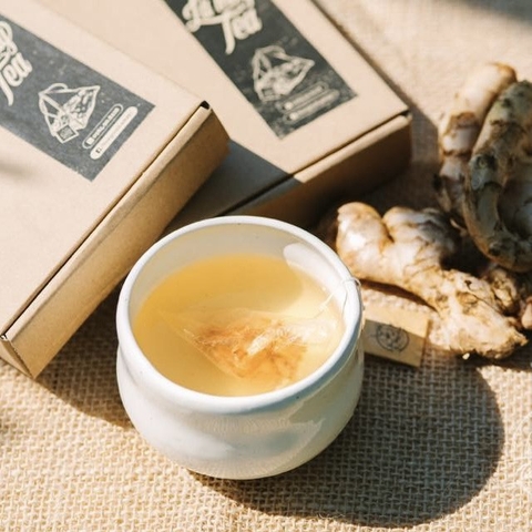 Trà gừng - Trà Gừng Lá Mây Farm