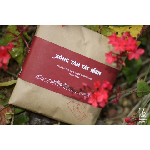 Xông Tắm Tất Niên (Mùi già, lá bưởi, đại bi, lá quế, xuyên tâm liên) - VietHerb