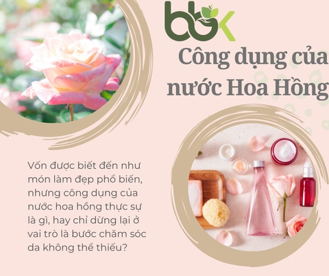 Nước hoa hồng hữu cơ Wooden Spoon 200ml