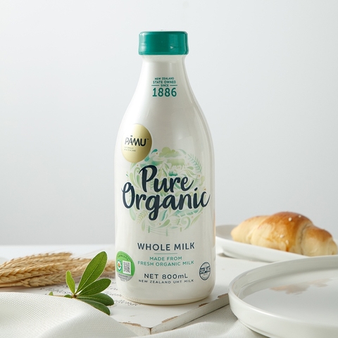 Thùng sữa tươi tiệt trùng hữu cơ 12 chai Pure Organic