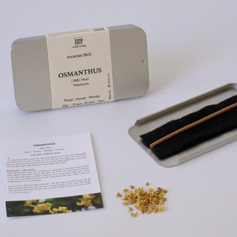 Nhang Que Thủ Công Không Tăm Mộc Hoa  – Osmanthus Handcraft Incense Sticks - Bèo Tấm