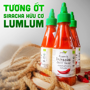 Tương ớt Sriracha hữu cơ 250g Lumlum