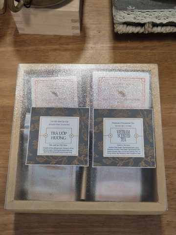 Set BST Trà Hương 4 loại - Trà Ướp Hoa & Oolong Việt Nam (Vietnam Scented tea) 4 types