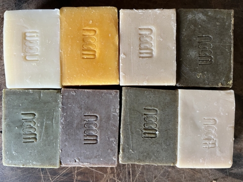 Xà bông vị rau củ  Noom - bánh 50gr (hộp 8 bánh hoặc bánh lẻ)