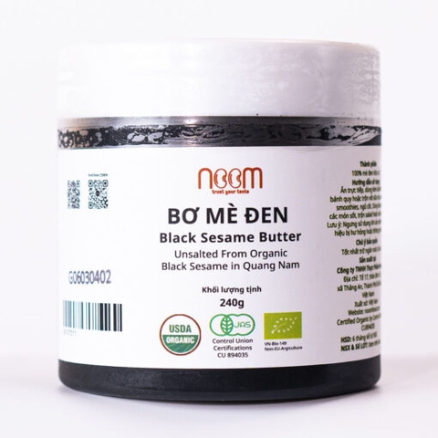 Bơ Mè Đen Noom - 240gr