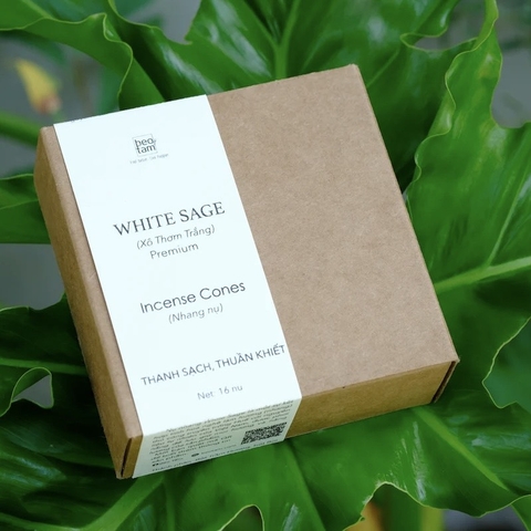 Nhang Nụ Xô Thơm – White Sage Incense Cones - Bèo Tấm