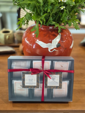 Set BST Trà Hương 6 loại - Trà Ướp Hoa & Oolong Việt Nam (Vietnam Scented tea) 6 types