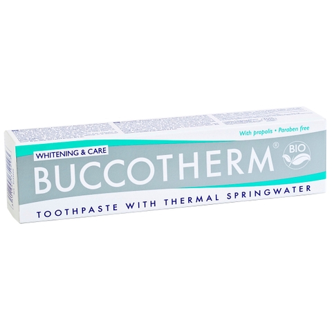 Kem đánh răng hữu cơ trắng răng vị bạc hà 75ml - Buccotherm