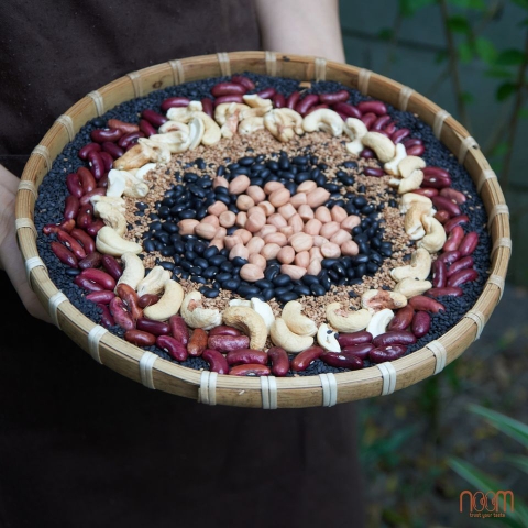 Đậu ngự khô vườn rừng Tây Giang - Noom