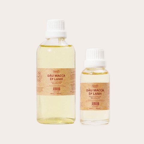 Dầu hạt Macca ép lạnh Noom (cold pressed Macadamia oil Noom)