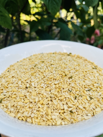 Đậu xanh Noom (giống thuần chủng, canh tác bền vững)  - Bóc vỏ & Nguyên hạt