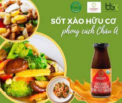 Sốt xào phong cách Châu Á hữu cơ mandarin stir fry Asian Organics (200ml)