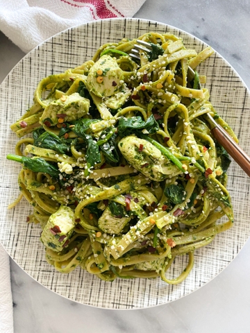 Sốt Pesto gai dầu hữu cơ 130g II Nutrimento