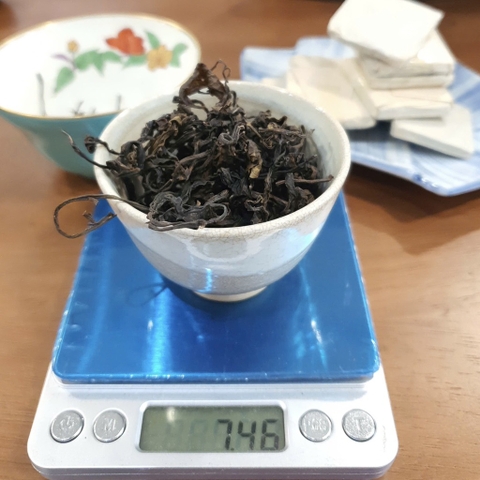 Trà búp tím Phú Thọ lên men 7g (trà hoang dã Phú Thọ)