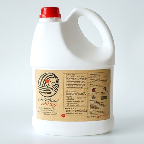 Cô Cà Chua rửa tay 4L/3.8L/ 2L (Dòng truyền thống & Dòng mới toanh)