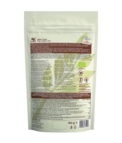 Vỏ hạt Mã đề hữu cơ Husk fiber Dragon Supperfoods 150Gr