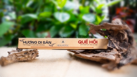 HƯƠNG DI SẢN QUẾ HỒI - Heritage Incense Sticks Cinnamon & Anise - Healiverse