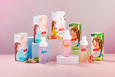 Cô Cà Chua - rửa tay mềm mát bằng hoa cỏ 90ml