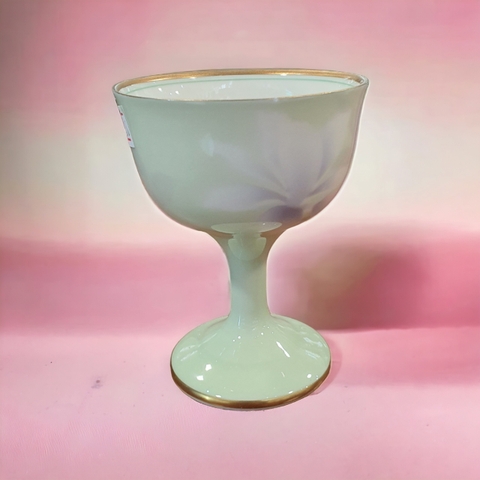 Ly uống trà sứ xương vintage cao cấp Fukagawa (3 màu)