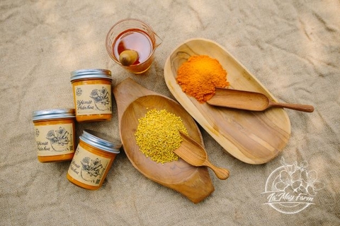 Nghệ mật Phấn hoa 200ml - Lá Mây Farm