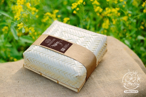 Set trà Niên Ý - hộp tre đan - Lá Mây Farm