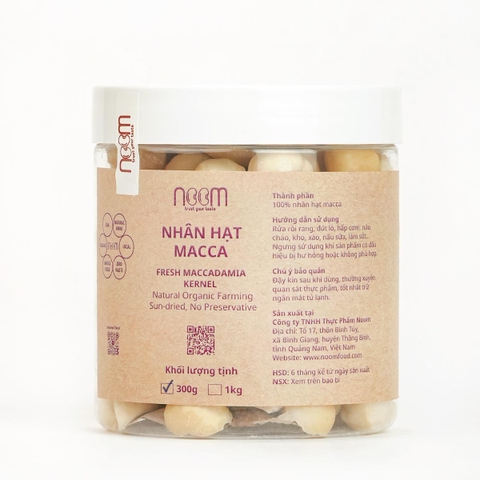 Nhân Hạt Macca Tươi - Noom