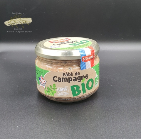 Pate đồng quê hữu cơ Stephan vị truyền thống (180g)