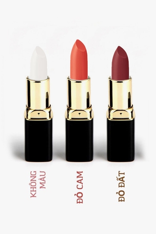 Son dưỡng môi thiên nhiên (không màu/ đỏ cam/ đỏ đất) - Lá Mây farm