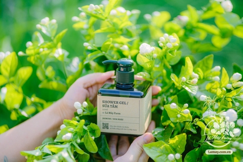 Sữa tắm Hoa nhài Lá Mây Farm - 250ml